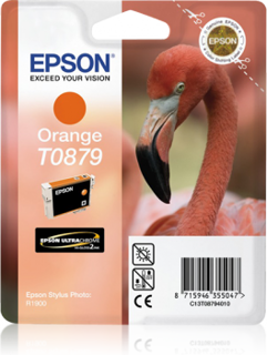 Picture of T0879 Orange Ink Cartridge - 13ml