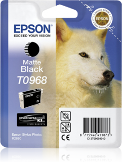 Picture of T0968 Matte Black Ink Cartridge - 13ml