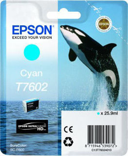 Picture of T7602 Cyan Ink Cartridge - 25.9ml
