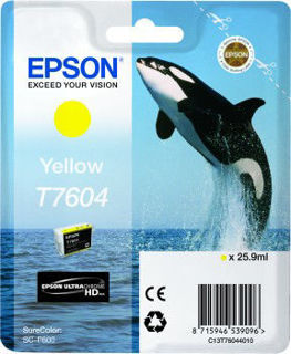 Picture of T7604 Yellow Ink Cartridge - 25.9ml