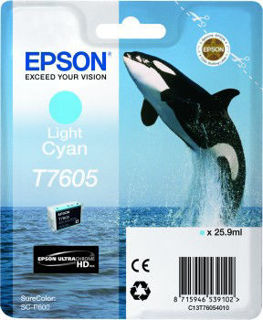 Picture of T7605 Light Cyan Ink Cartridge - 25.9ml