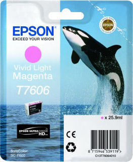 Picture of T7606 Vivid Light Magenta Ink cartridge - 25.9ml