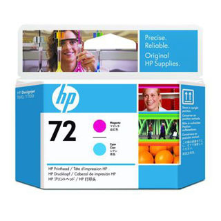 Picture of No. 72 Ink Printhead - Magenta & Cyan