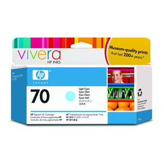 Picture of No. 70 Ink Cartridge Light Cyan - 130ml