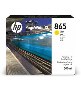 Picture of No. 865 PageWide XL Yellow Ink Cartridge - 500ml