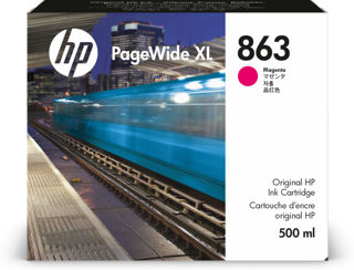 Picture of No. 863 PageWide XL Magenta Ink Cartridge - 500ml