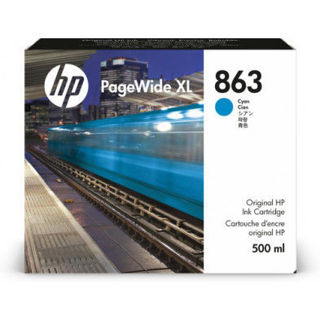 Picture of No. 863 PageWide XL Cyan Ink Cartridge - 500ml