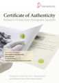Picture of Certificate of Authenticity - A4